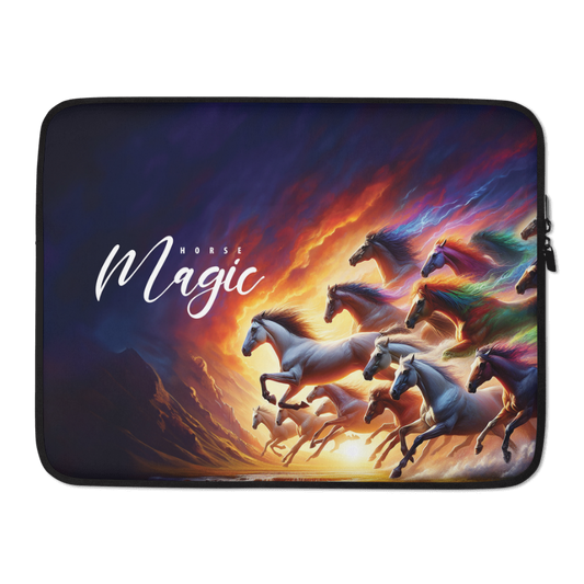 Horse Magic | Designer Laptop sleeve - Chalanni